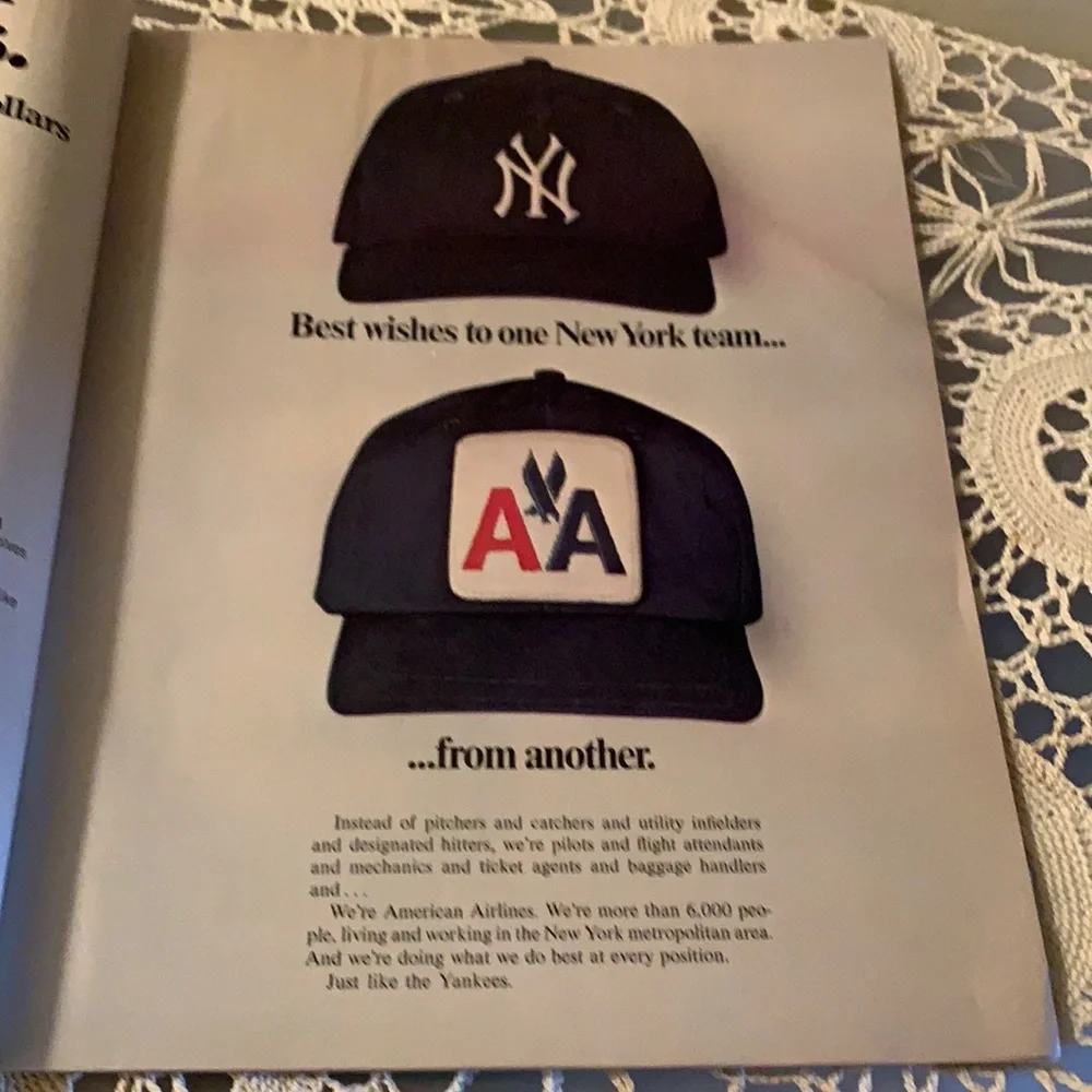 Baseball Program New York Yankees 1979 8/13 Texas Rangers Thurman Munson Lst Yr